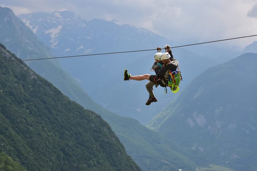 Bovec: Panoramic Zipline Tour - The bumpy ride to Krnica Valley on Kanin Mountain