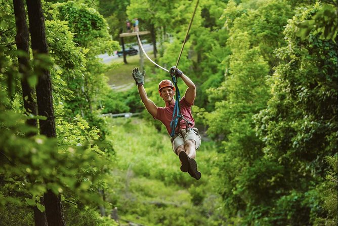 Bransons Best Zipline - Great Woodsman Canopy Tour - Where You Meet and How to Plan Your Timing