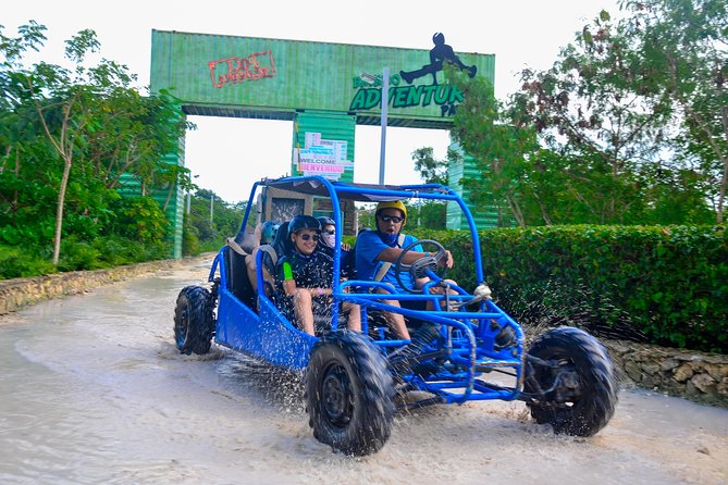 Buggy Adventure, Zipline Mega Splash and Waterfall Pool at Bavaro Adventure Park - From Hotel Pickup to Bavaro Adventure Park: How the 6 Hours Work