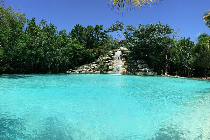 Buggy Adventure, Zipline Mega Splash and Waterfall Pool at Bavaro Adventure Park - Waterfall Pool Swim: Your Built-In Cool-Down