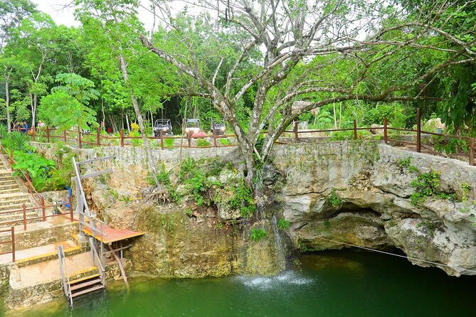 Cancun ATV Tour with Zipline, Cenote & Transportation - Zipline Circuit: 3 Lines, Strict Limits, Real Thrill