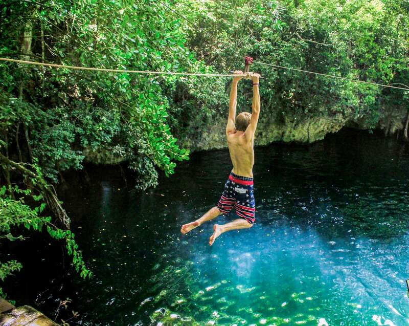 Cancun & Riviera Maya: ATV, Zipline, & Cenote Combo Tour - Ziplining in the trees: three lines, quick thrills, and the camera rule