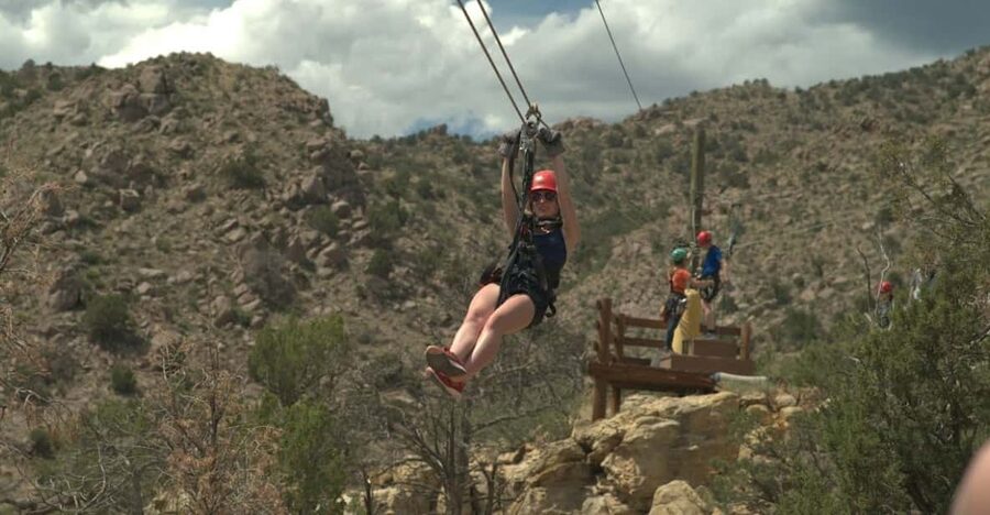 Cañon City: Royal Gorge 11-Line Extreme Zipline Experience - The 7-story tower finale: racing, then choosing your risk level