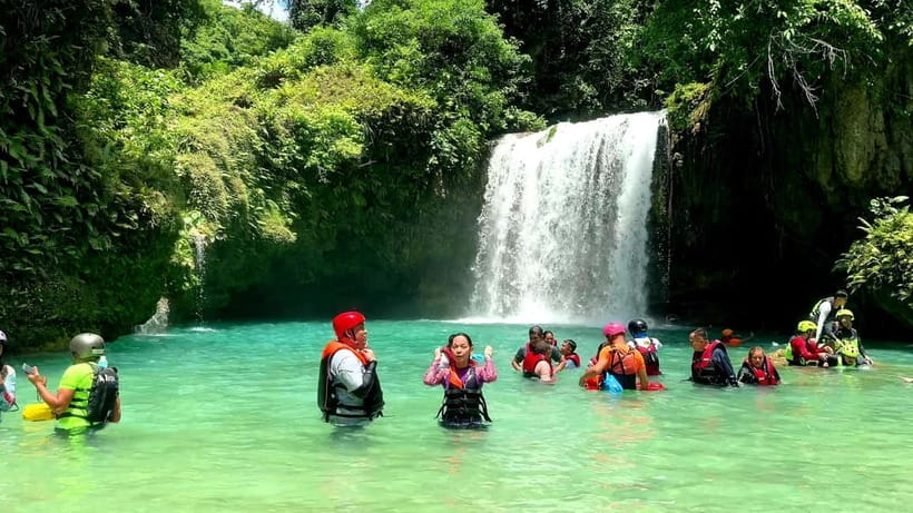 Cebu: Kawasan Falls Canyoneering & Zipline Experience - Canyoneering at Kawasan Falls: Jumps, Wading, and Finding Your Rhythm