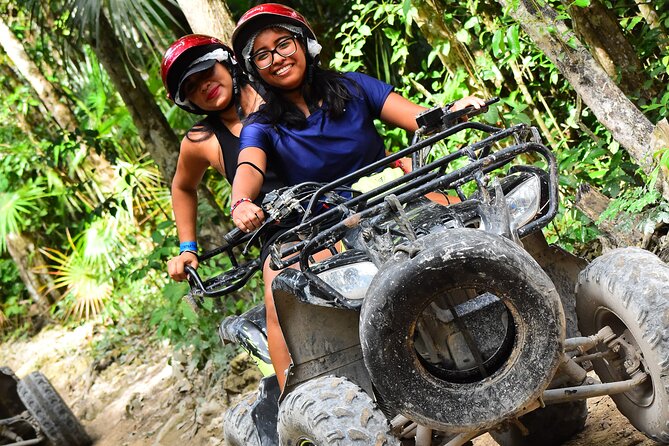 Cenote, Zipline & ATV Shared Combo 3x1 from Playa del Carmen & Cancun - Chicken Fajitas, Unlimited Drinks, and Getting Back to Your Day