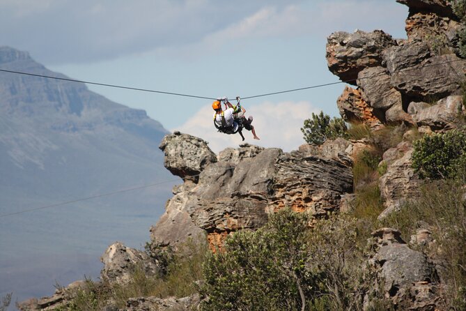 Ceres Zipline Tour - From Voortrekker Street to the Skurweberg Mountains