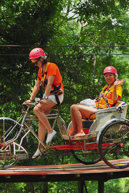 Chiang Mai : Pongyang Jungle Coaster Zipline - The thrill part: jungle coaster zipline with a built-in nature setting