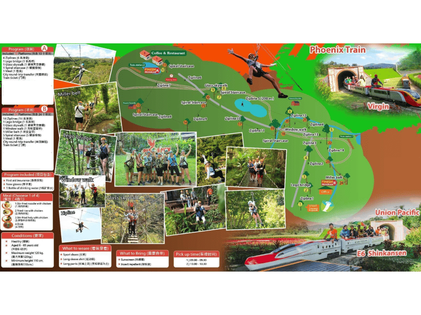 Chiang Mai: Zipline adventure with lunch & city hotel pickup - Mae Rim’s high ropes and zipline: what DIY really means
