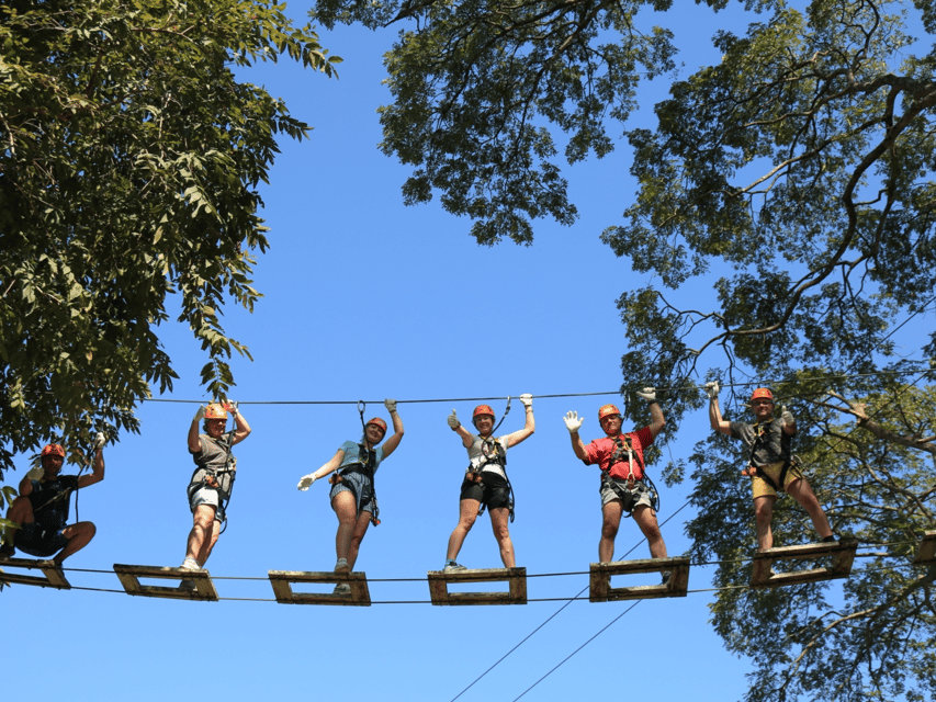 Chiang Mai: Zipline adventure with lunch & city hotel pickup - The tracks and packages: 20, 25, 45 platforms plus zipline A or B