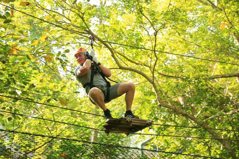 Chiang Mai: Zipline & High Rope Park with Lunch & Transfer - Phoenix Adventure Park: the Mae Rim jungle adventure plan