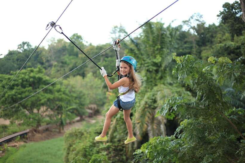 Chiang Mai: Zipline & High Rope Park with Lunch & Transfer - High rope course levels: small (20), medium (25), or full (45)