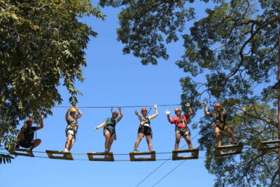 Chiang Mai: Zipline & High Rope Park with Lunch & Transfer - Zipline program options: 10 challenges or 24 challenges