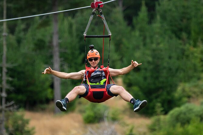 Christchurch Long Ride Zipline - Views from the chairlift and the forest-speed contrast