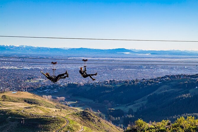 Christchurch Zipline Tour - Port Hills speed meets big-view geography in Christchurch