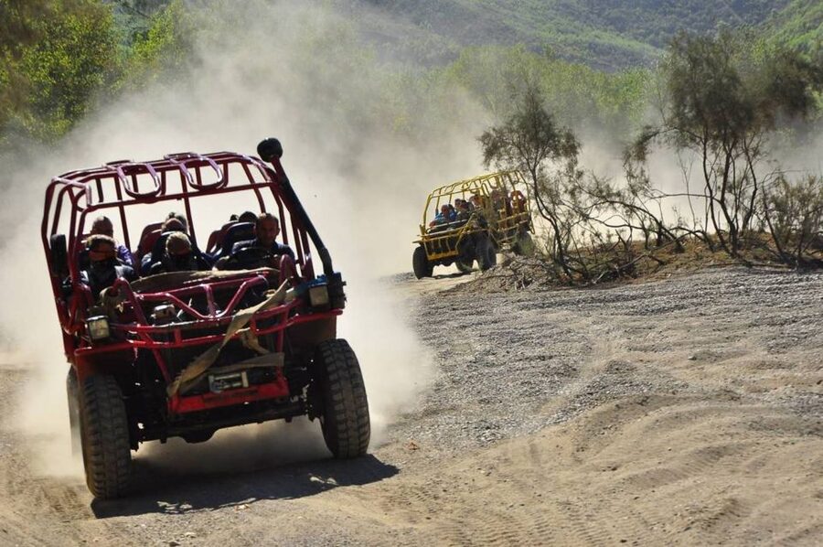 City of Side: Quad, Buggy, Rafting & Zipline Tour with Lunch - Quad or buggy safari: pick your rough ride, then get dirty