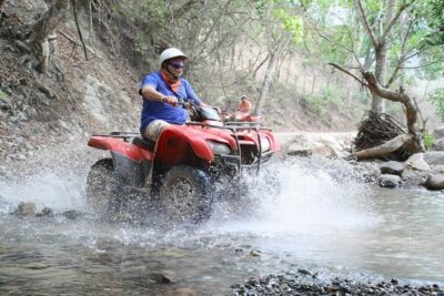 Combo ATV + Zipline R.R - ATV Through the River Park and Sierra Madre: The Fun, the Dust, and the Speed