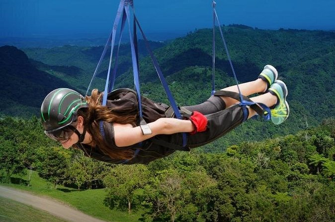 Conquer the Skies: Monster Zipline at Toro Verde Adventure Park - Check-in, harnessing, and the suspension bridge moment