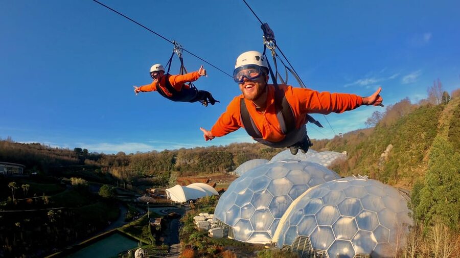 Cornwall: Eden Project Zip Wire Experience - Cornwall Zip Wire Over Eden: What This 60 mph Ride Really Feels Like