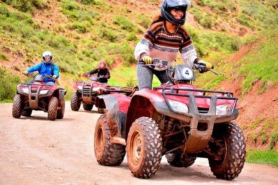 Cusco: Zipline + ATV's | Salt Mines of Maras and Moray | - Safety gear and the 4 zipline cables: what to expect on the run