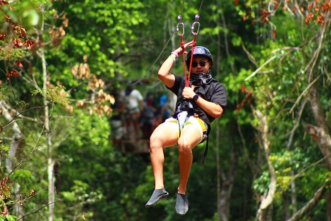 Day Tour with ATV, Zipline and Cenote Adventure from Cancun - Mayan Jungle Rush: your ATV and the jungle-style rhythm
