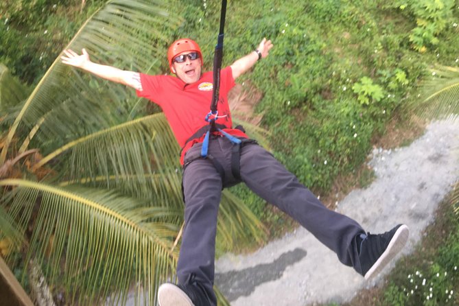 Dual Zipline Side-by-Side Adventure in Punta Cana - The Course in Motion: harness checks, platform stages, and the 800m thrill