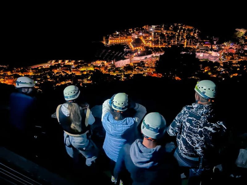 Dubrovnik Night Zipline Experience - Srđ Hill at Night: turning a viewpoint into a flight