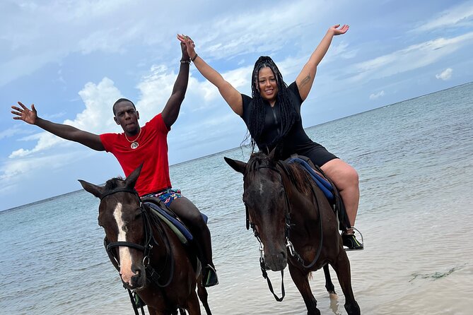Dunns River Falls, Rafting, Zipline & Horseback from Montego Bay - White River Bamboo Rafting: Great Guide Energy, Watch the “Sales Stops”