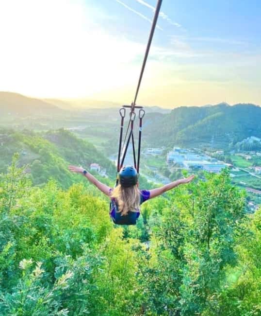 Durres/Golem: Zipline Albania and Petrela Castle - Albania’s Longest Zipline: What the Ride Feels Like