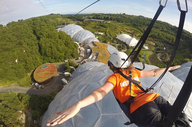 England’s Fastest Zipline at the Eden Project - The climb to the tower platform (and why it affects your comfort)