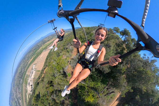Epic Zipline Tour near Santa Barbara - From Buellton meeting spot to quick return