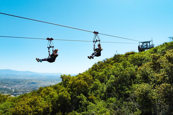 Epic Zipline Tour near Santa Barbara - The Highline Hummer 4x4 climb: part ride, part anticipation
