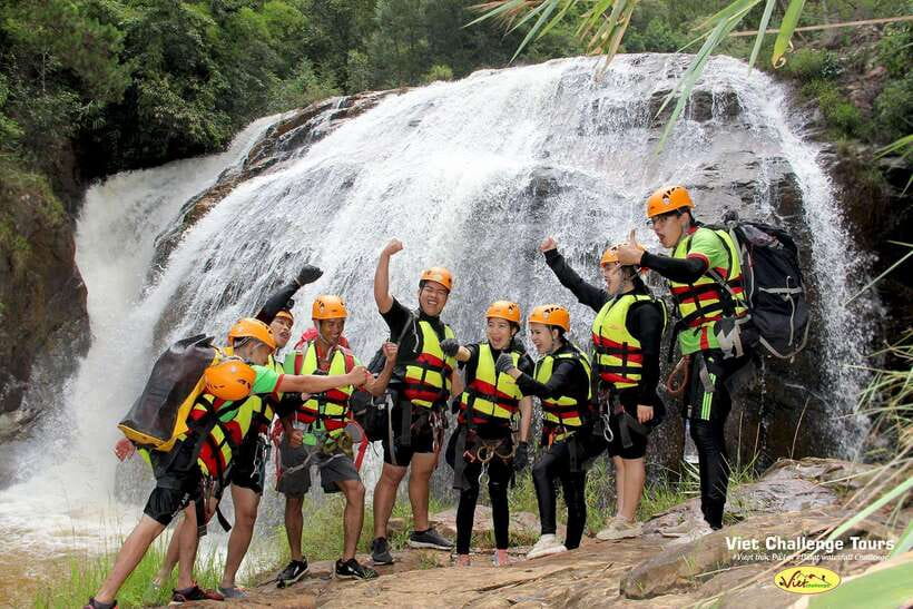 Extreme ZIPLINE 1500M & CANYONING in DA LAT - Quick hits for your Da Lat adventure