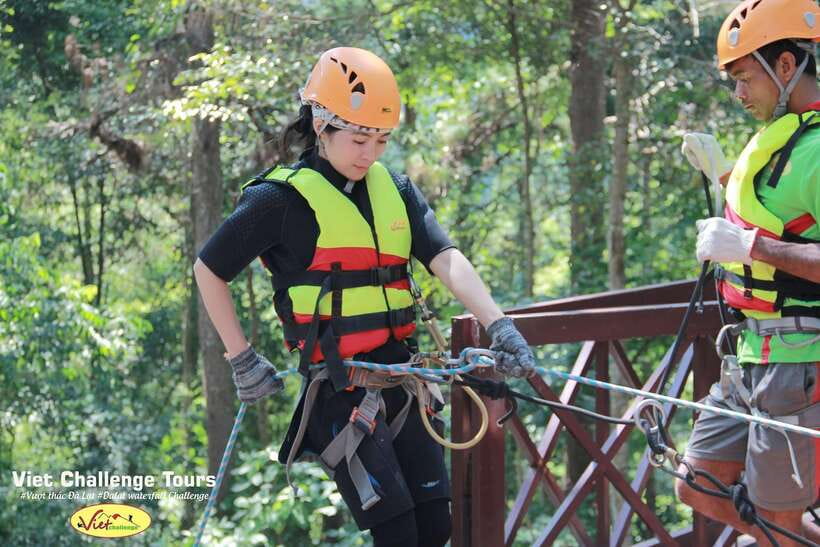 Extreme ZIPLINE 1500M & CANYONING in DA LAT - Price and what you actually get for $148