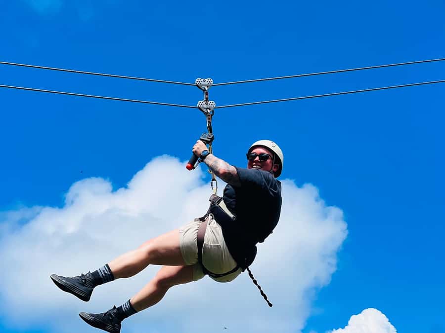 Fiji: Zipline Adventure and Cave Exploration - The cave stop: limestone tunnels and local stories after the last line