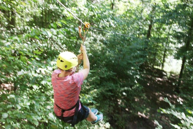 Fontanel Zipline Forest Adventure at Nashville North - What the walk uphill really means for your body