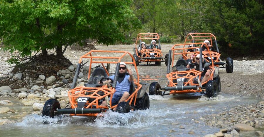 From Belek: Fully Combo Zipline, Quad Safari, Rafting, Lunch - Getting There: From Belek Pickup to Roma Rafting Basecamp