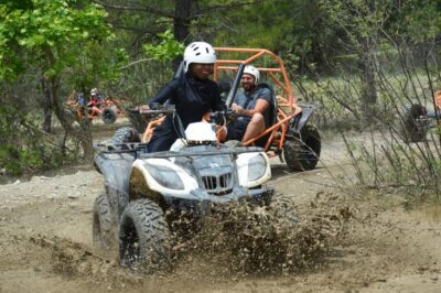 From Belek: Fully Combo Zipline, Quad Safari, Rafting, Lunch - Zipline Over the Canyon: Fast, Fun, and Very Real