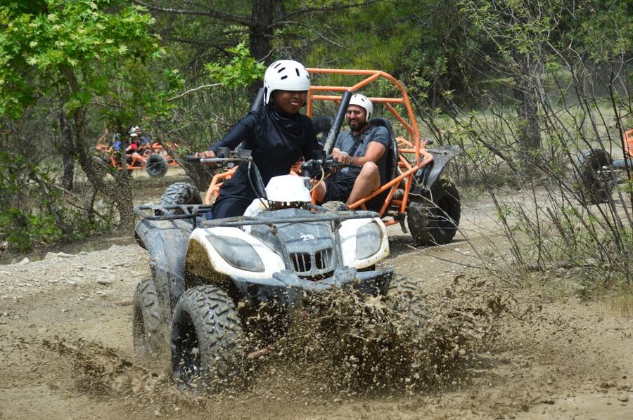 From Belek: Fully Combo Zipline, Quad Safari, Rafting, Lunch - Zipline Over the Canyon: Fast, Fun, and Very Real