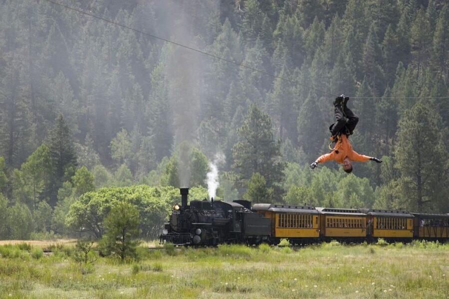 From Durango: All-Day Zipline Adventure with Train & Lunch - Lunch Suspended Above the Animas River (Four Courses, Real Variety)