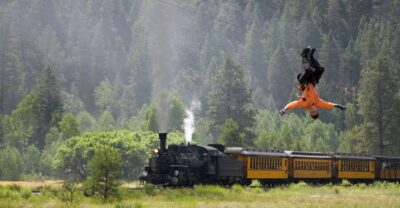 From Durango: All-Day Zipline Adventure with Train & Lunch - The Sky Rangers and the Pine Forest Zipline Course (27 Lines)