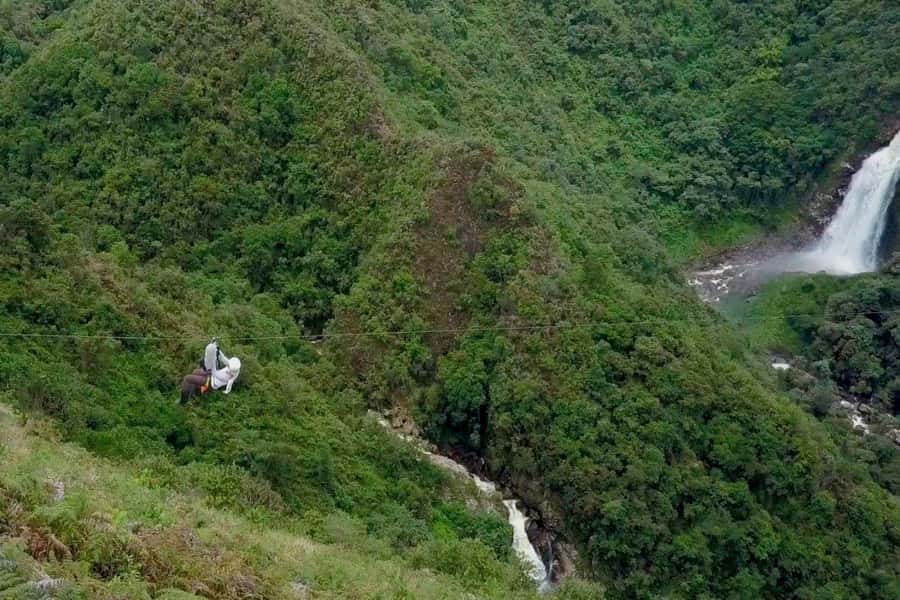 From Medellin: Epic Zipline and Giant Waterfall - A full-day adrenaline reset near Medellín
