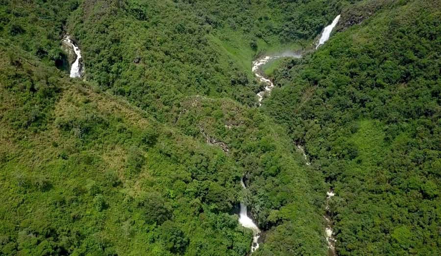 From Medellin: Epic Zipline and Giant Waterfall - Hike to the base of the 100-meter waterfall: short, steep, and worth it
