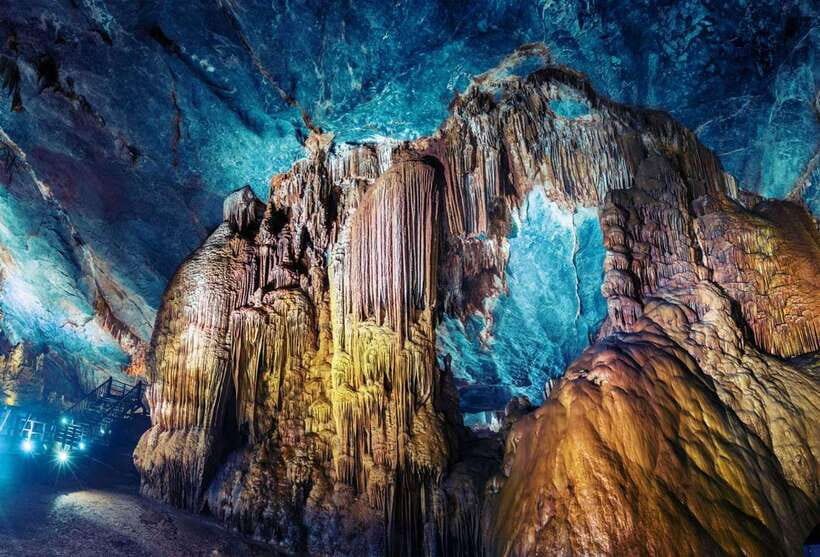 From Phong Nha/DongHoi: Paradise Cave and Zipline Dark Cave - What’s included in this $70 price, and what you’ll pay extra