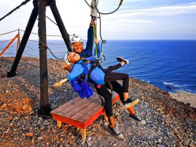 From Santa Maria: Sal island Zipline Experience (Official) - Safety briefing and harnessing: it’s not just slap-on-and-go