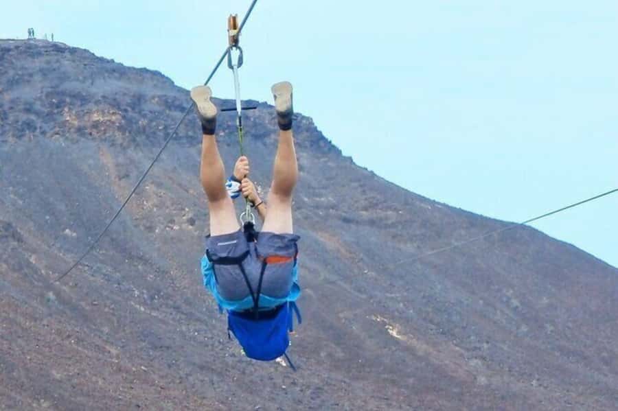 From Santa Maria: Sal island Zipline Experience (Official) - The zipline run itself: fast speeds, quick turns, big views