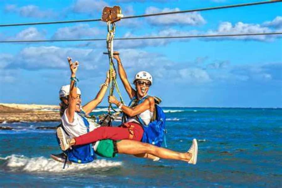 From Santa Maria: Sal island Zipline Experience (Official) - Price and value: $65 per person, what you get for that