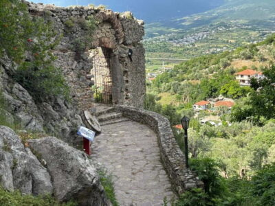 From Tirana: Petrela Castle and Biggest ZipLine in Balkan - Petrelë Castle: medieval views over the Erzen River