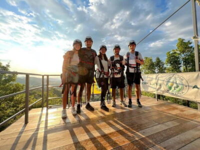 From Tirana: Petrela Zipline Adventure with Transport - From Rruga Myslym Shyri 65 to the Zipline Site: The 90-Minute Rhythm