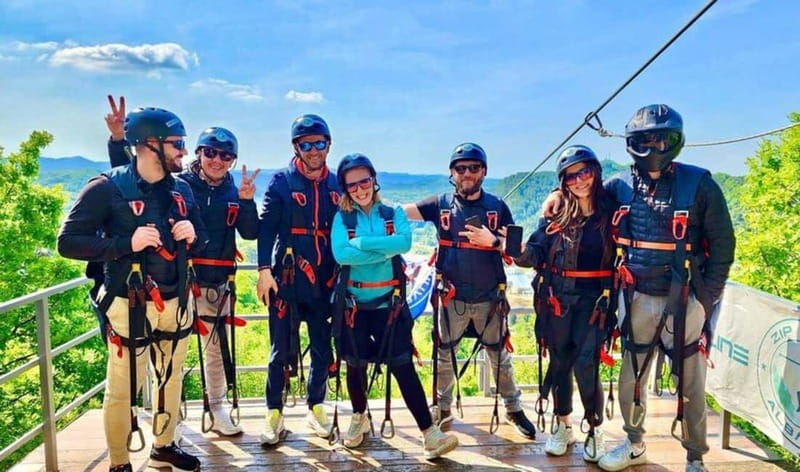 From Tirana: Petrela Zipline Adventure with Transport - The 20-Minute Petrela Flight: Views Over Forests, Hills, and Mountains