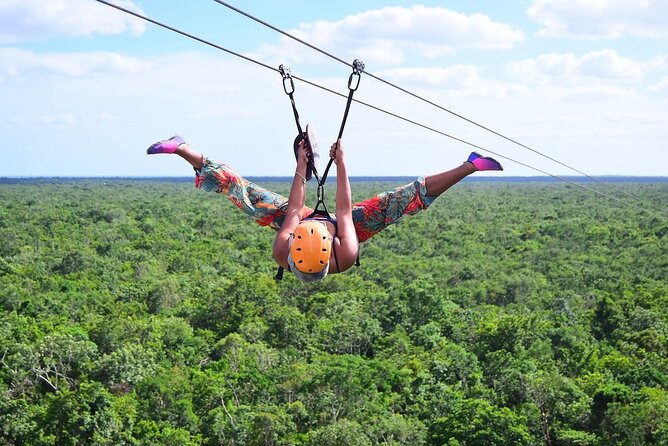 Full Adrenaline Day in Tulum! ATVs, Zipline, Cenote, Rappel, Food - Mayan Ceremony: Small Time, Better Context